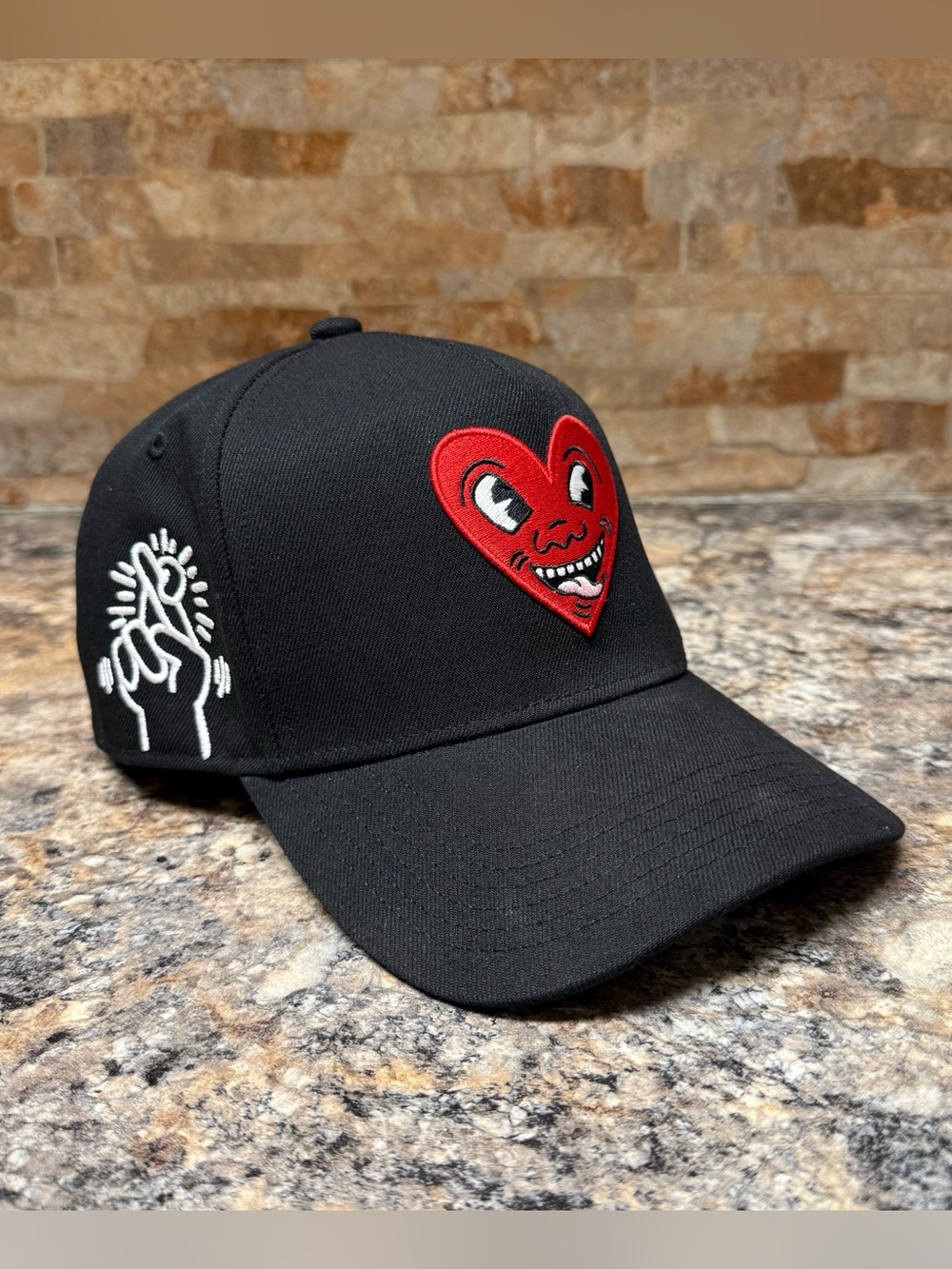 Keith Haring Multi Embroidered SnapBack Hat